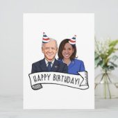 ジョーとカマラからお誕生日おめでとう カード (スタンド正面)