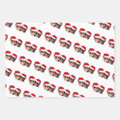 ジョーとカマラアビエータークリスマス ラッピングペーパーシート (正面)