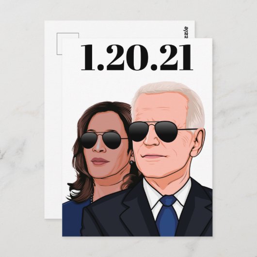 ジョーとカマラアビエーター ポストカード (正面/裏面)