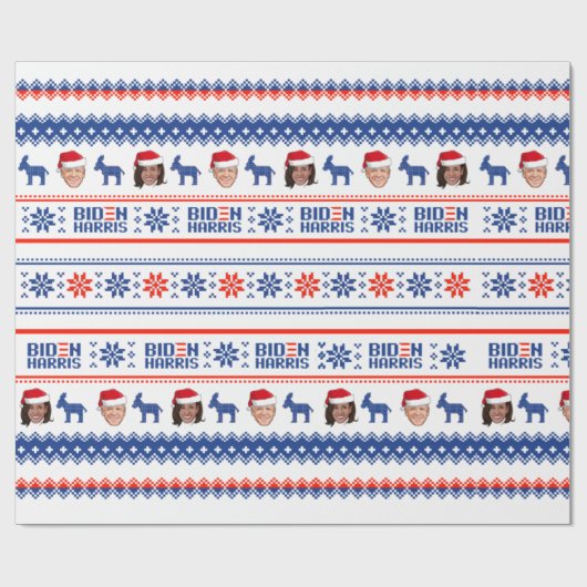 ジョーとカマラクリスマス ラッピングペーパー (フラット)