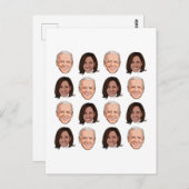 ジョーとカマラパターン ポストカード (正面/裏面)