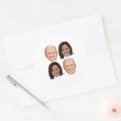 ジョーとカマラパターン ラウンドシール (封筒)