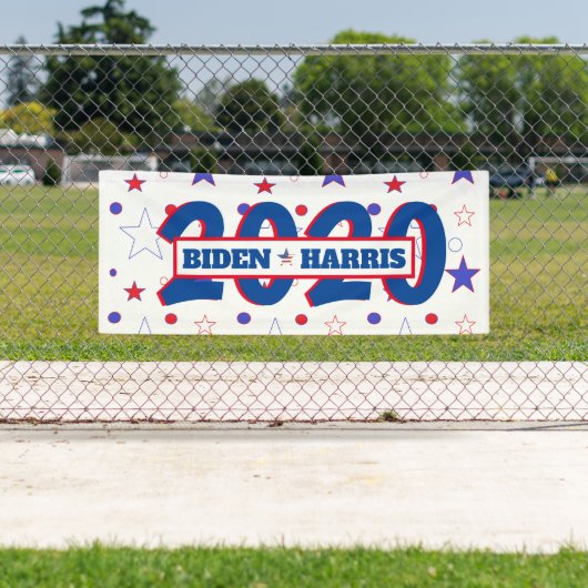 ジョーとカマラ愛国的な祝賀政治 横断幕 (インサイチュ)