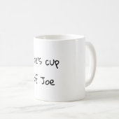 ジョーのかわいいジョーのコーヒー・マグのコップ! コーヒーマグカップ (正面右)