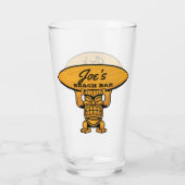 ジョーのビーチバーグラス タンブラーグラス (裏面)