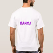 ジョーのママ Tシャツ (裏面)