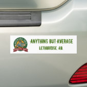 ジョーの平均ステッカー バンパーステッカー (車上)