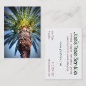 ジョーの木サービスカード 名刺 (正面/裏面)