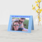 ジョーの誕生日カード カード (黄色い花)