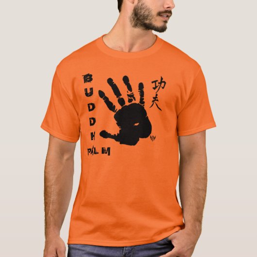 ジョーの農場による仏のやしTシャツ Tシャツ (正面)
