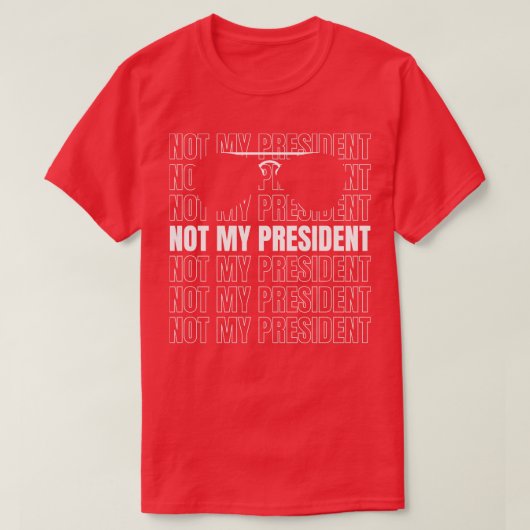 ジョーは私の社長ではない Tシャツ (デザイン正面)