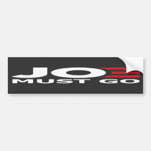 ジョーは行かねばならない バンパーステッカー