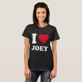 ジョーイが大好き Tシャツ (正面フル)