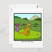 ジョーイを動かさない ポストカード (正面/裏面)