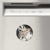 ジョーイ付き砂糖滑空機ファミリー マグネット (インサイチュ (食洗機))