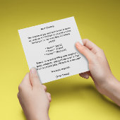 ジョーイ初めてのクリスマスカスタム 招待状