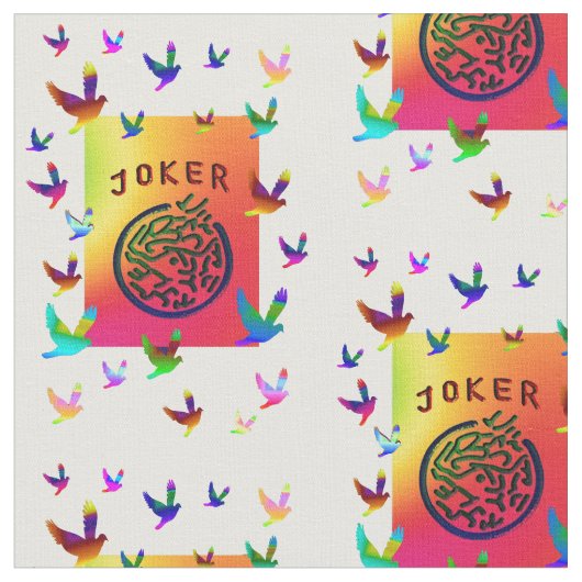 ジョーカーによっては生地が夢を見ます ファブリック (クローズアップ)