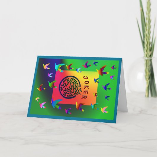 ジョーカーによってはNotecardsが夢を見ます カード (正面)