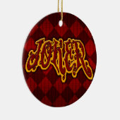 ジョーカーのオーナメント セラミックオーナメント (右)