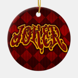 ジョーカーのオーナメント セラミックオーナメント