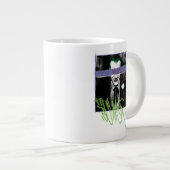 ジョーカーのスクラップブック写真 ジャンボコーヒーマグカップ (正面右)