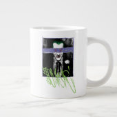 ジョーカーのスクラップブック写真 ジャンボコーヒーマグカップ (右)