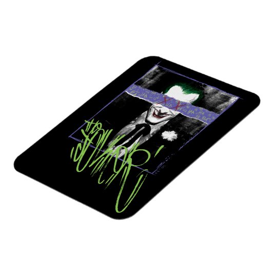 ジョーカーのスクラップブック写真 マグネット (左側)