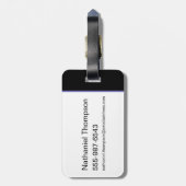 ジョーカーのスクラップブック写真 ラゲッジタグ (裏面縦)