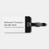 ジョーカーのスクラップブック写真 ラゲッジタグ (裏面横)