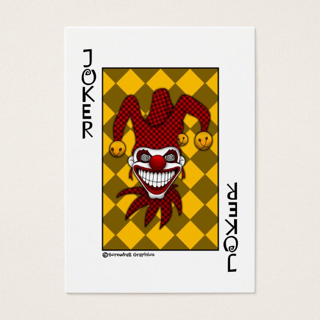 ジョーカーのトランプ (正面)