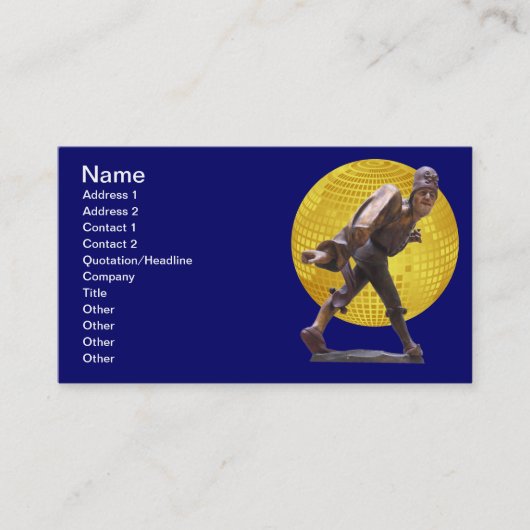 ジョーカーの古い姿 名刺 (正面)