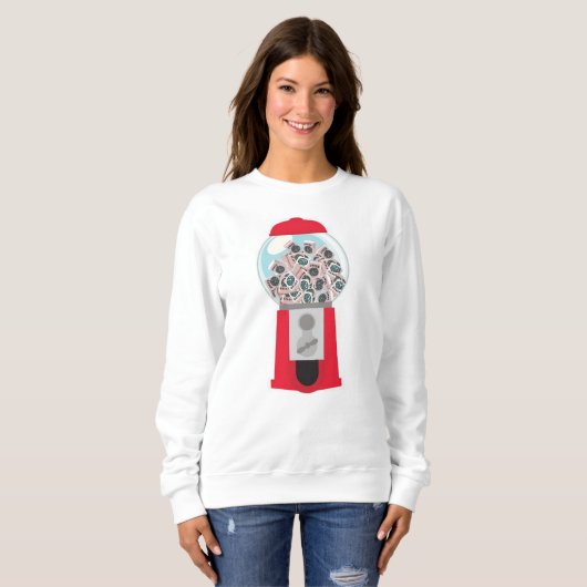 ジョーカーの球機械ワイシャツ スウェットシャツ (正面フル)