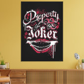 ジョーカーの自殺の分隊|の特性 キャンバスプリント (インサイチュ (リビング))