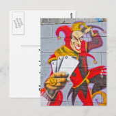 ジョーカーの落書き ポストカード (正面/裏面)