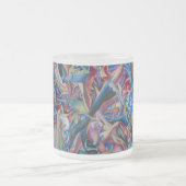 ジョーカーの顔のマグ フロストグラスマグカップ (中央)