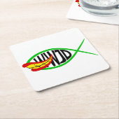 ジョーカーは何をする？ スクエアペーパーコースター (アングル)