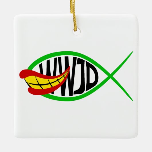 ジョーカーは何をする? セラミックオーナメント (正面)