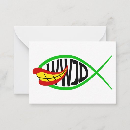 ジョーカーは何をする？ ノートカード (正面)