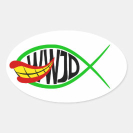 ジョーカーは何をする？ 楕円形シール