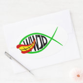 ジョーカーは何をする？ 楕円形シール (封筒)