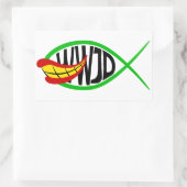 ジョーカーは何をする？ 長方形シール (バッグ)