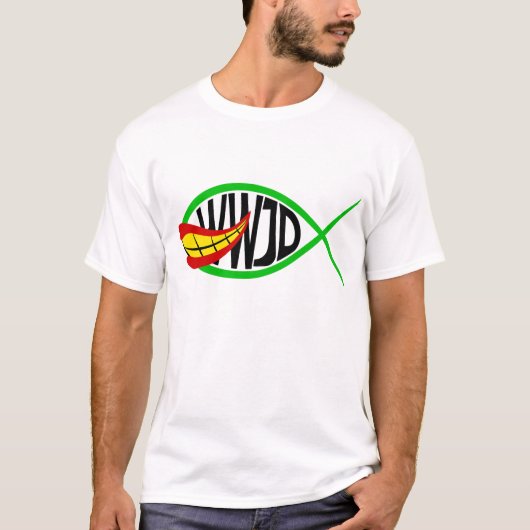 ジョーカーは何をする? Tシャツ (正面)