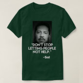 ジョーカーは非実用的なサル引用文グラフィックデザイン Tシャツ (デザイン正面)