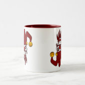 ジョーカーカードコーヒー・マグ ツートーンマグカップ (中央)