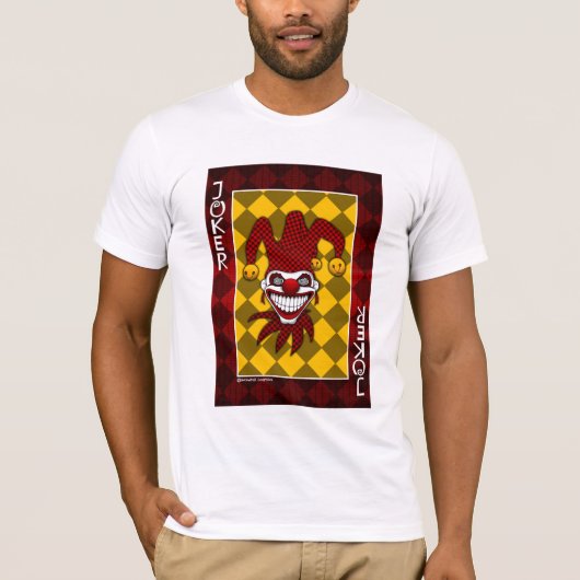 ジョーカーカードワイシャツ Tシャツ (正面)