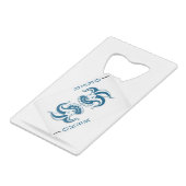 ジョーカーカード クレジットカード栓抜き (正面アングル)