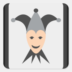 ジョーカーカードEmoji スクエアシール