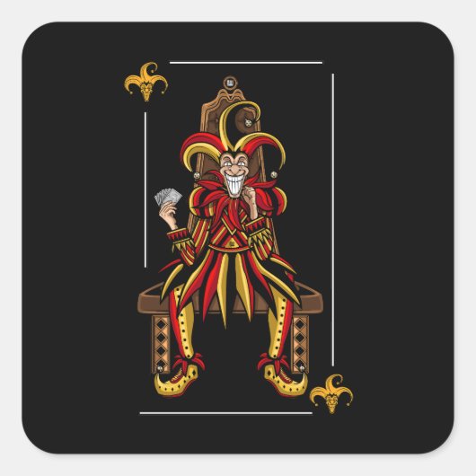 ジョーカーズワイルド スクエアシール (正面)