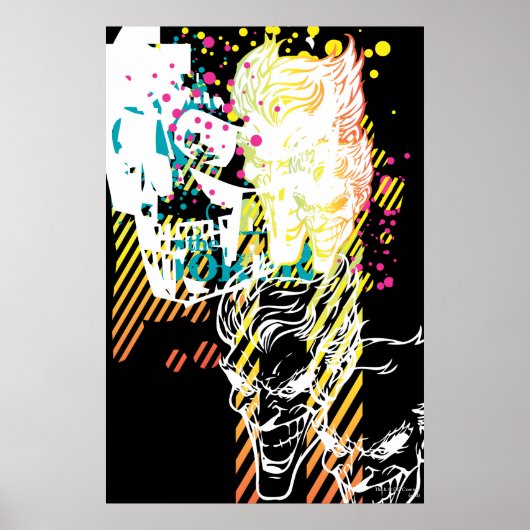 ジョーカーネオンモンタージュ ポスター (正面)