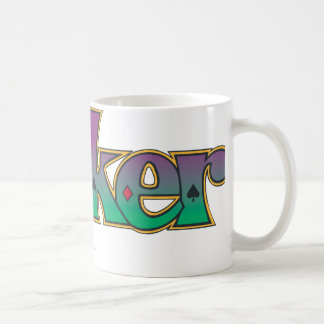 ジョーカー名のロゴ コーヒーマグカップ